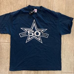 2010 Dallas cowboys 50th anniversary t shirt